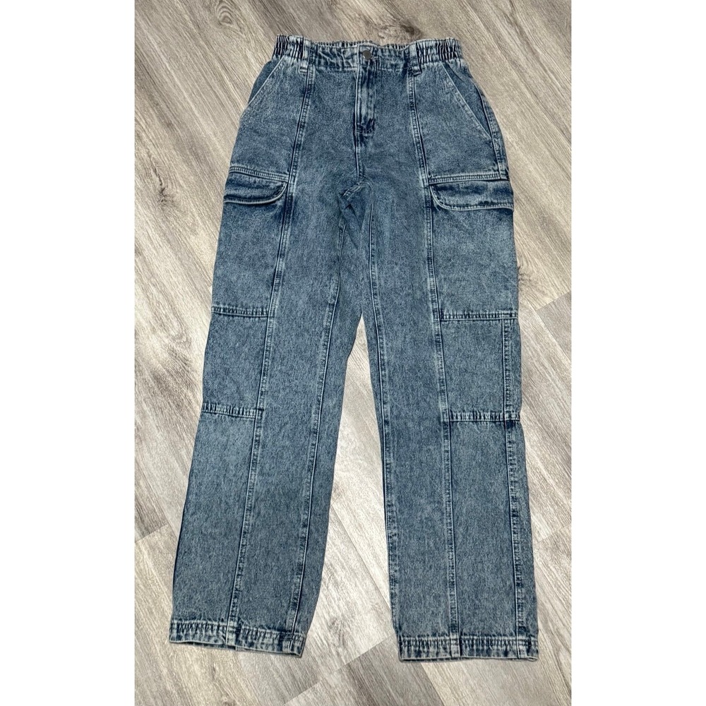 Tinseltown baggy stretch waist size 5 denim‎ 30 inch length